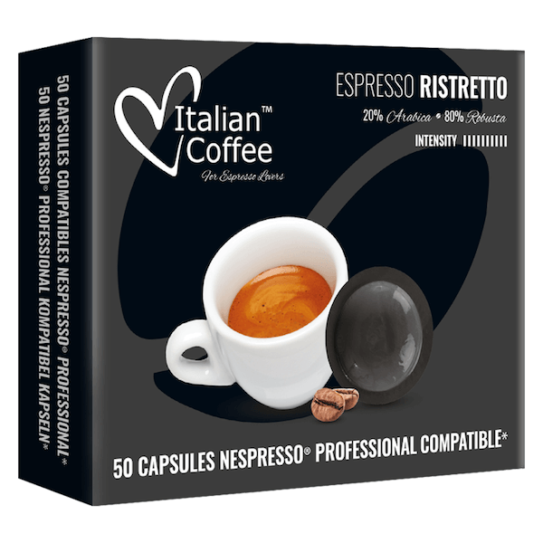 Nespresso Professional Starbucks Espresso Roast Single Serve Coffee  Capsules - 50/Box
